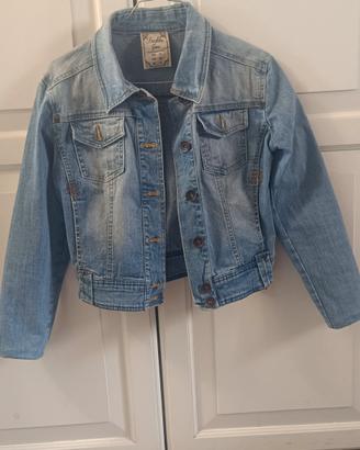 Giacca Jeans Denim Bershka M