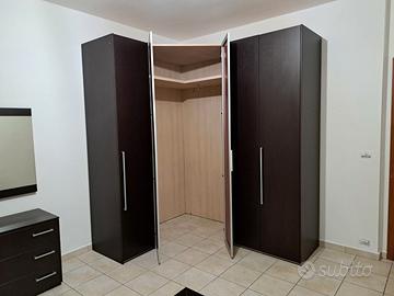 Cabina armadio angolare