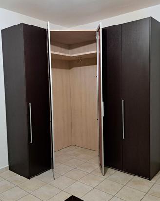 Cabina armadio angolare