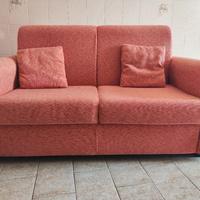 divano da cucina in tessuto