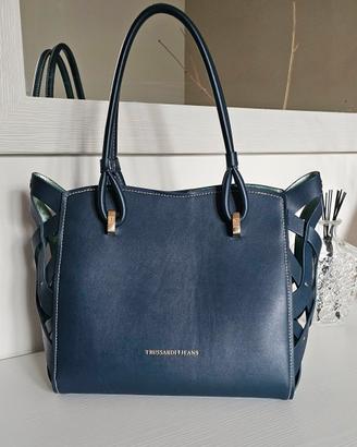 Borsa tote shopping bag Trussardi Jeans 