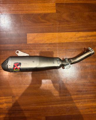 SILENZIATORE AKRAPOVIC YAMAHA YZF E WRF 250
