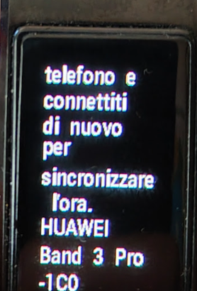 HUAWEI BAND 3 PRO-1C0