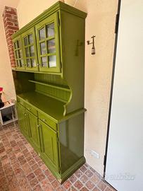 CREDENZA, TAVOLO E SEDIE