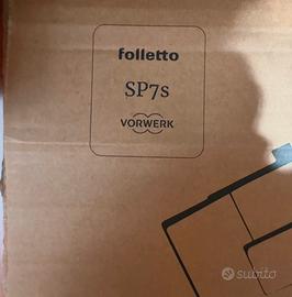 Scopa folletto senza fili più un pacco di sacchett