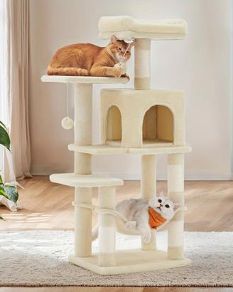 Albero per gatti,Torre condomini48 x 48 x 136 cm