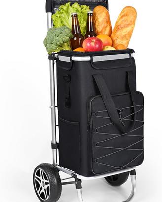 Carrello della spesa vano frigorifero 40L e borsa