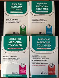 Libri Alpha Test medicina/veterinaria/odontoiatria