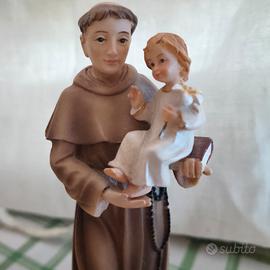 Statuetta Sant Antonio da Padova feat Gesu Resina