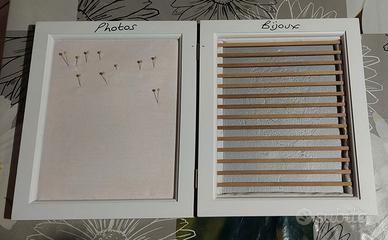 Porta orecchini e foto