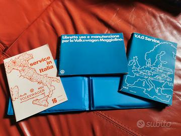 FULL SET Libretto uso e manutenzione Maggiolino