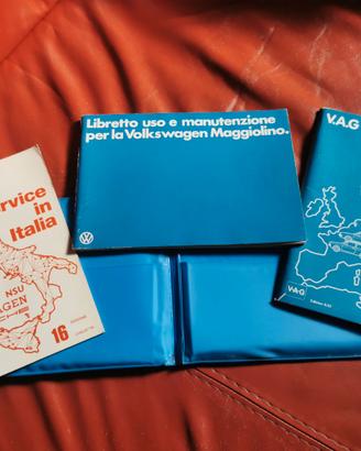 FULL SET Libretto uso e manutenzione Maggiolino