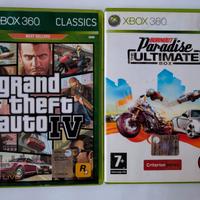 GTA IV + Burnout Paradise Xbox 360