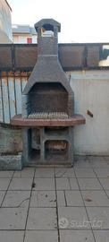 Barbecue in muratura da esterno – Usato pochissimo