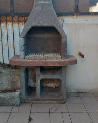 Barbecue in muratura da esterno – Usato pochissimo