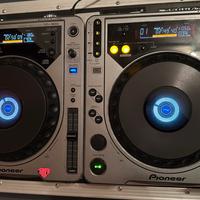 Coppia Cdj Pioneer 800 lettori cd no mp3 Dj