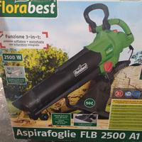 Soffiatore+aspirafoglie con trituratore integrato