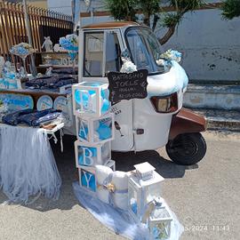 ape allestito per eventi 