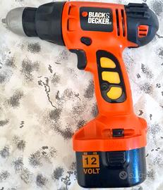 trapano avvitatore Black&Decker originale