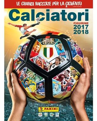Set completo album calciatori panini 2017/18