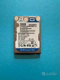 Hard Disk Western Digital Scorpio Blue 320GB