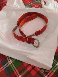 cintura in pelle Sem Vaccaro 90 cm