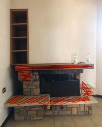 Camino EdilKamin + rivestimento