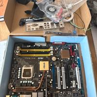 Scheda madre Asus P5b Deluxe con accesori