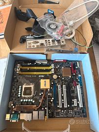 Scheda madre Asus P5b Deluxe con accesori
