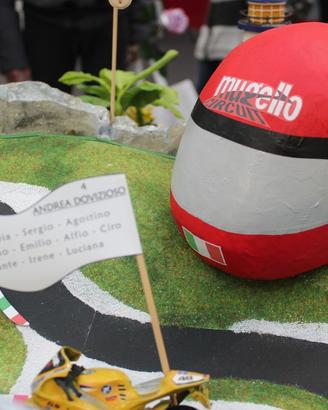 Diorama Autodromo del mugello in scala