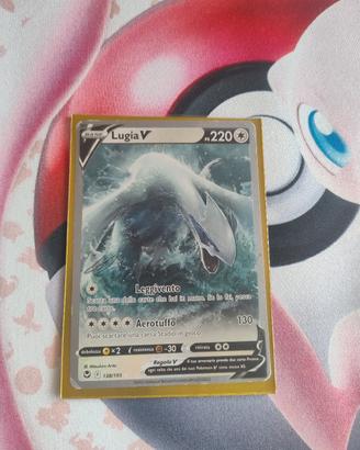 Carta pokemon Lugia V  138/195