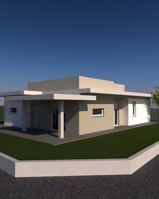 Villa di 154 m² con 4 locali e box auto doppio a D
