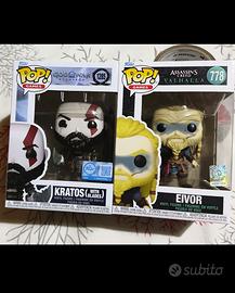 Lotto funko pop assassin creed e kratos play
