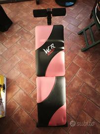 panca fitness regolabile 