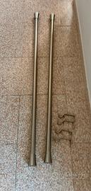 Coppia aste per tende estensibili (120-200 cm)