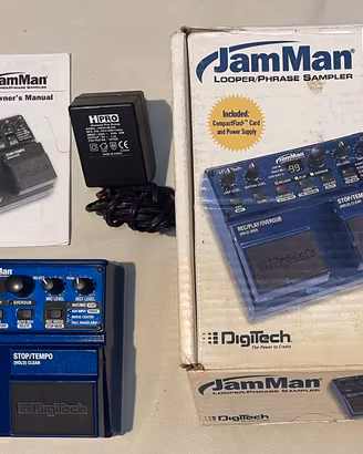 DigiTech JamMan Looper Phrase Sampler Looper