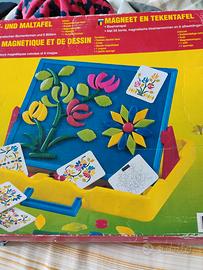 tenda Ikea, sedie, gioco magnetico