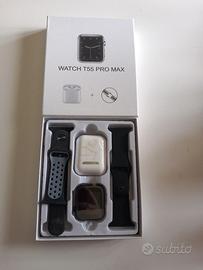 Smartwach  con cuffie bluetooth