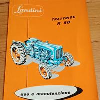 Libretto uso manutenz tratt. Landini R50,DT50,RI50