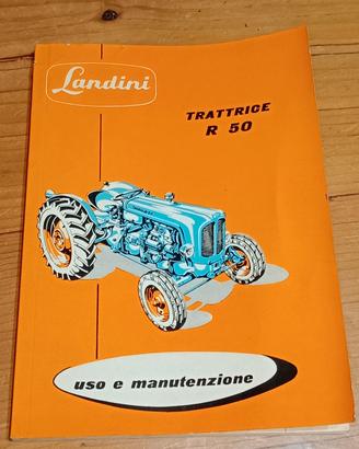 Libretto uso manutenz tratt. Landini R50,DT50,RI50