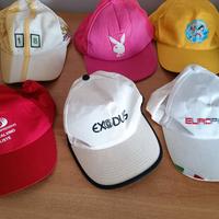 Lotto set stock di 6 cappelli berretti
