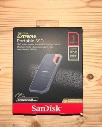 Hard Disk ssd SanDisk 1tb nuovo
