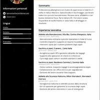 Facchino / portiere notturno / manutenzione