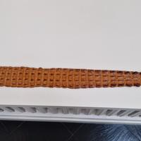 cintura in vero coccodrillo