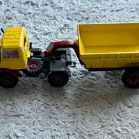 CORGI TOYS UNIMOG  CON RIMORCHIETTO GOOSE DUMPER