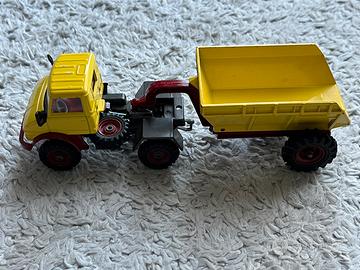 CORGI TOYS UNIMOG  CON RIMORCHIETTO GOOSE DUMPER
