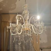 Lampadario e lampade da comodino Swarovski
