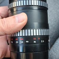 Obiettivo attacco exa Meyer Gorlitz 200 mm f4