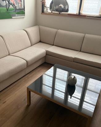Divano ad angolo letto grande