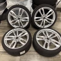 Cerchi Audi 19” originali + gomme invernali nuove
